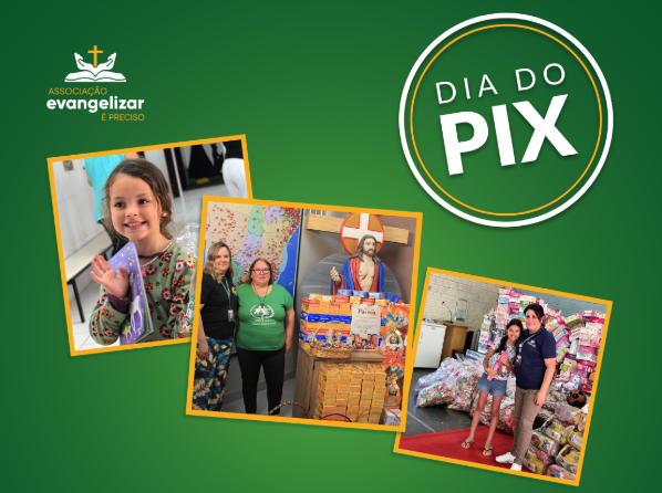 Dia do PIX: saiba como ajudar em nossas ações de caridade!