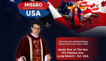 MISSÃO USA – MOMENTO DE ESPIRITUALIDADE “MARIA MAIS FORTE QUE O MAL”